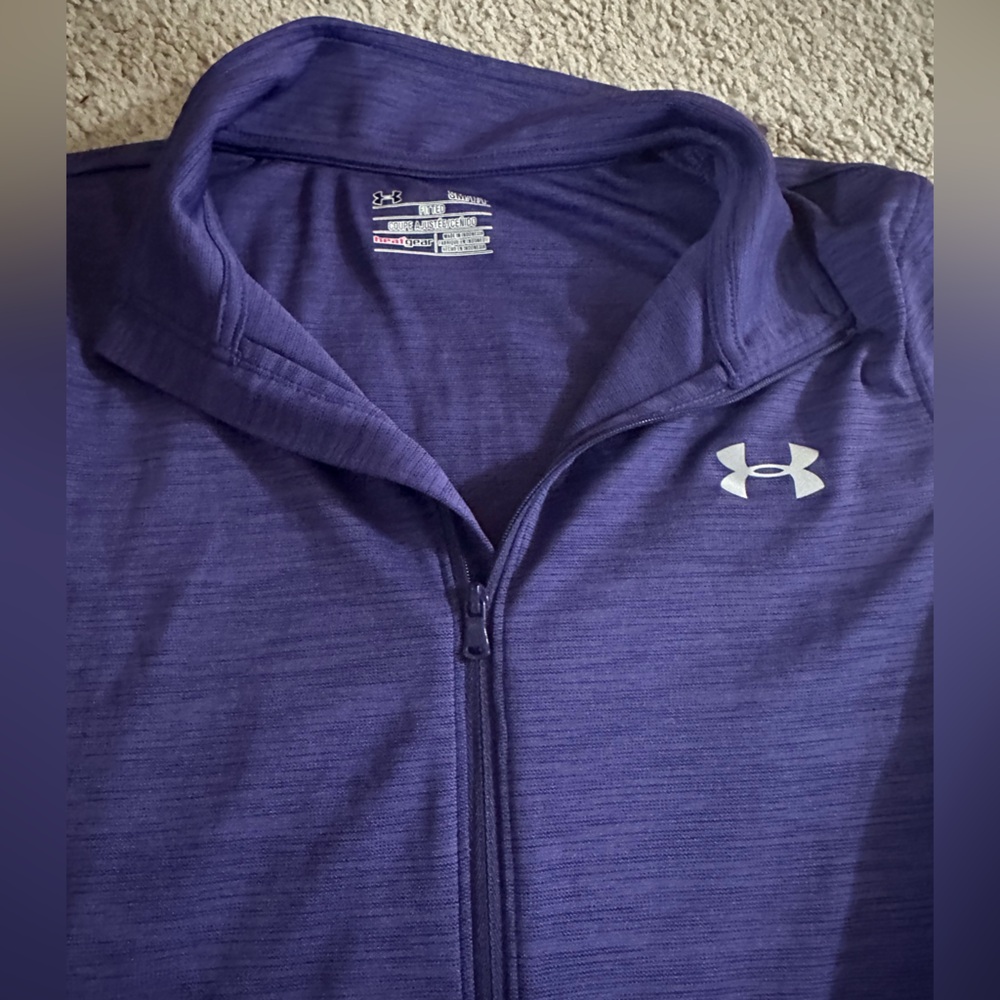 Under Armour Violet Fitted Jacket - image 1